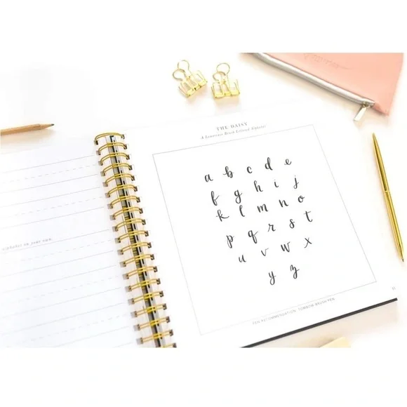 Brand New Calligraphy Book Pretty Simple Lettering - Picture 5 of 10